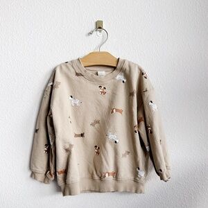 H&M Puppy Sweatshirt